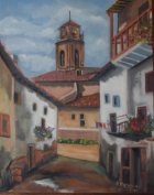 Calle de un pueblo andaluz
